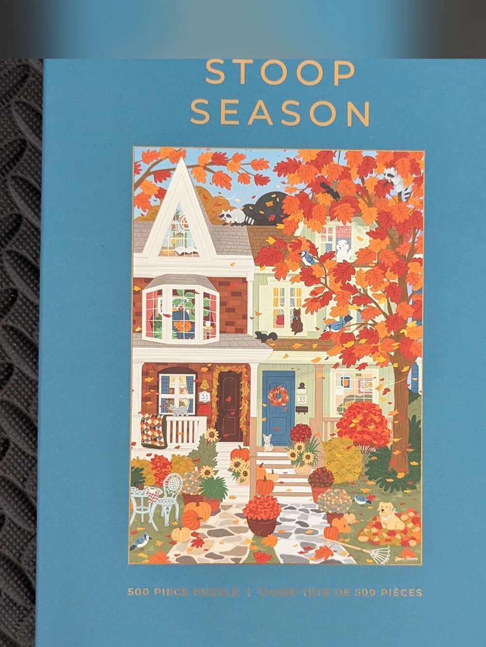 Nwt - Hobbry 500 Piece Puzzle - Stoop Season